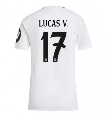 Real Madrid Lucas Vazquez #17 Hemmatröja Kvinnor 2024-25 Kortärmad